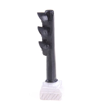 

Hot Sale Traffic Signal Light HO OO Scale Model Railroad Crossing Led Street Signals Street light railway modeling