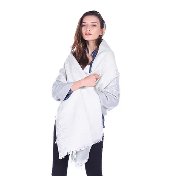 

Women Autumn Winter Scarf Pashmina Cape Warm Linen And Cotton Fashion Female Multi-purpose Autumn Winter Shawl