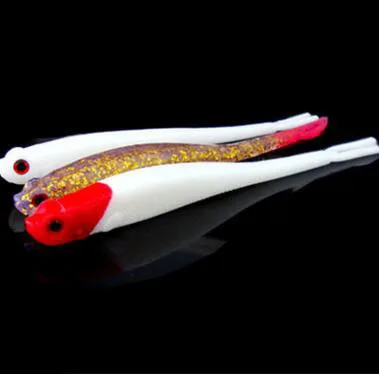 

hot sale 6pcs/lot fishlike soft fishing lure worm artificial fishing tackle 13cm/9.5g wobbler bait swimbait
