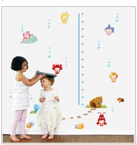 Wholesale 100PCS/LOT Submarine Baby Height post Wallsticker Home Decorating DIY Cartoon Kids Room Wall Decal Mural QT101 Wholesale 100PCS/LOT Submarine Baby Height post Wallsticker Home Decorating DIY Cartoon Kids Room Wall Decal Mural QT101