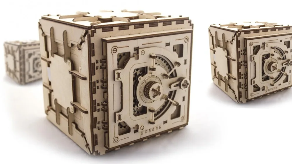 U gear Model Mechanical 3D Safe puzzl self propelled mechanical model mechanical wood model 3D Kit