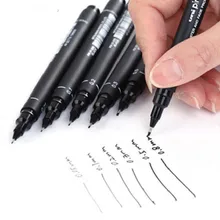 Fineliner Pigma Micron ручка для рисования 005 01 02 03 05 08 кисть Водонепроницаемая Манга Аниме комиксы ручка не staedtler прочный