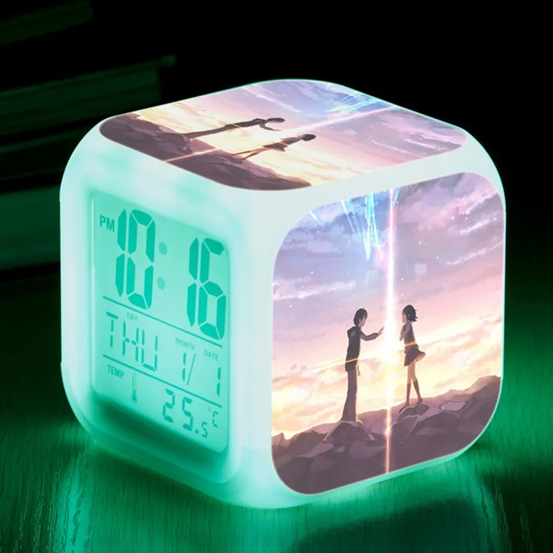 12/24 часов Дисплей reveil enfant светодио дный светодиодный Будильник reloj despertador
