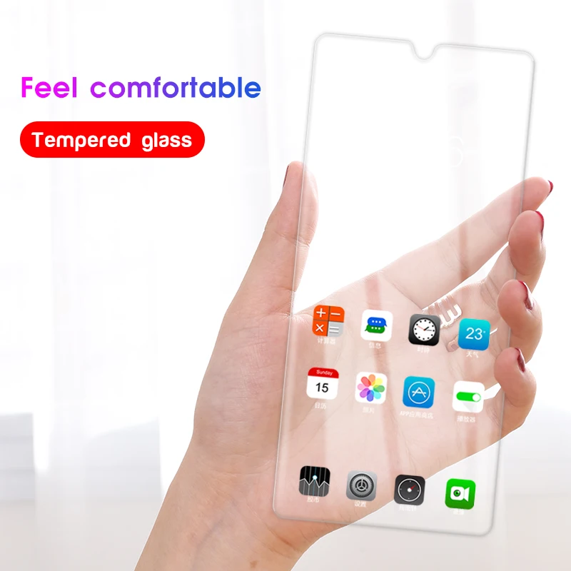 Прозрачное закаленное стекло для Huawei P30 P20 P10 Pro Lite Plus переднее Защитное экрана