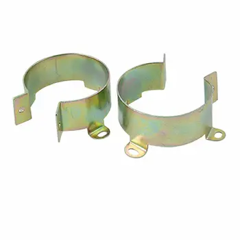 

2pcs 2.2inches/55mm Inner Diameter Capacitor Metal Clamps Holders Mount Brackets