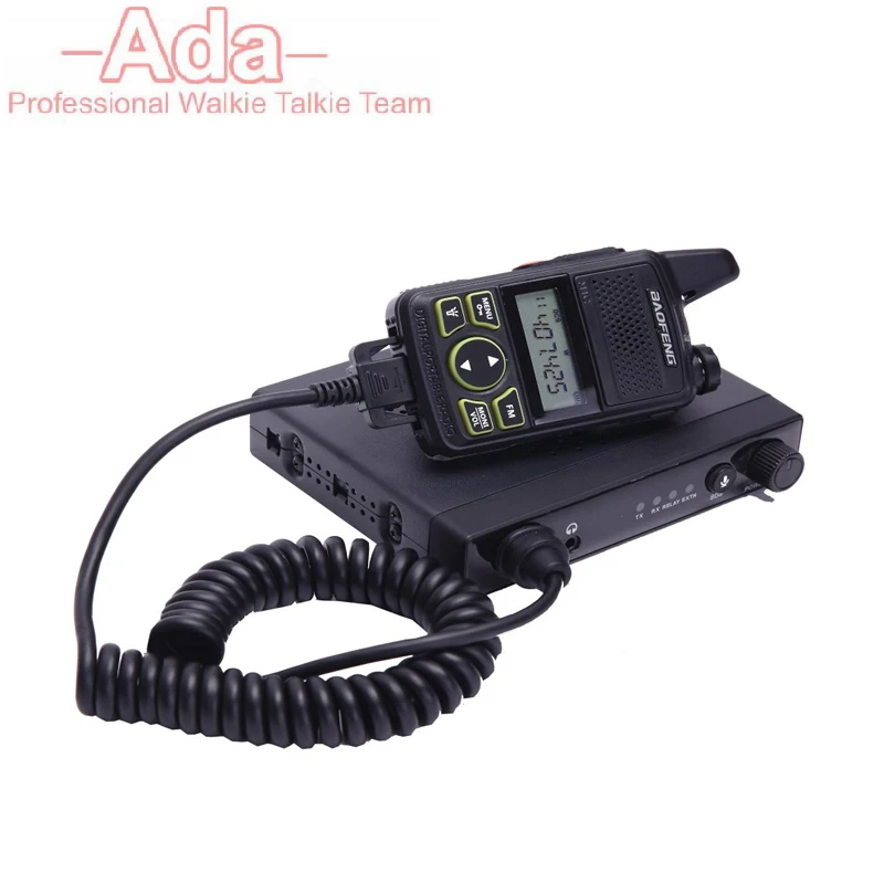 

DHL Free MINI Baofeng BF-T1 Mobile Car Radio 15W Power Output and UHF 400-420MHz Max 20 Saving Channels Two Way Radio A7215A