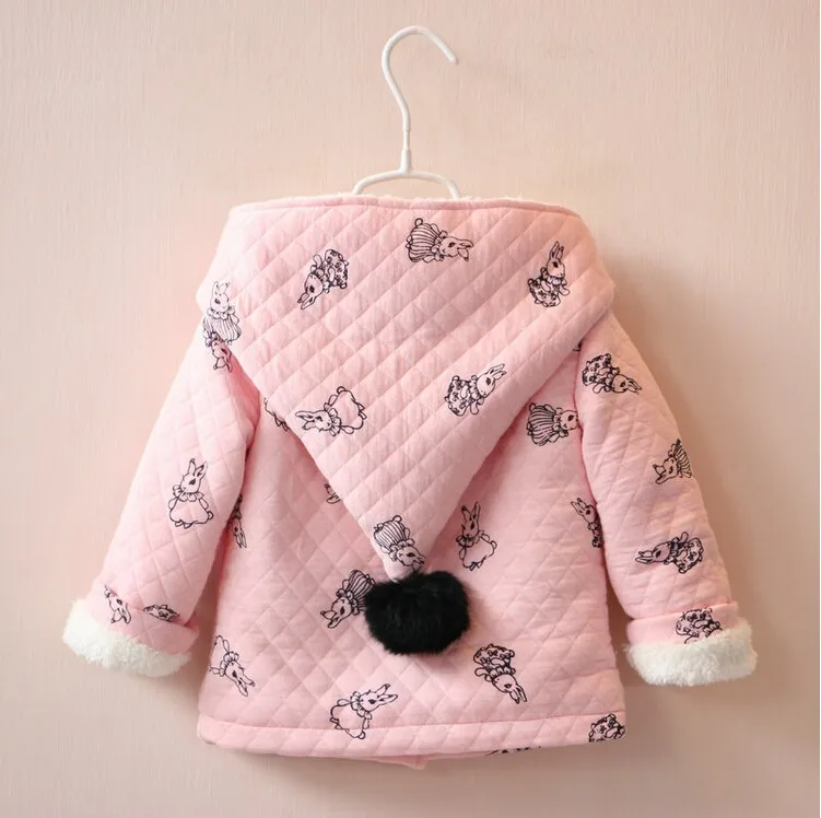 BibiCola/куртки с капюшоном для маленьких девочек; осенне-зимняя теплая детская куртка; верхняя одежда; детская одежда для девочек; куртки с капюшоном для маленьких девочек