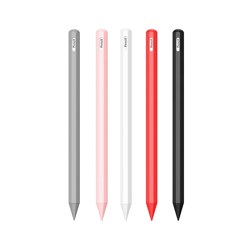 

For Apple Pencil 2 Case iPad Pro Pencil Case Tablet Touch Stylus Pen Protective Cover Pouch Portable soft Silicon Case
