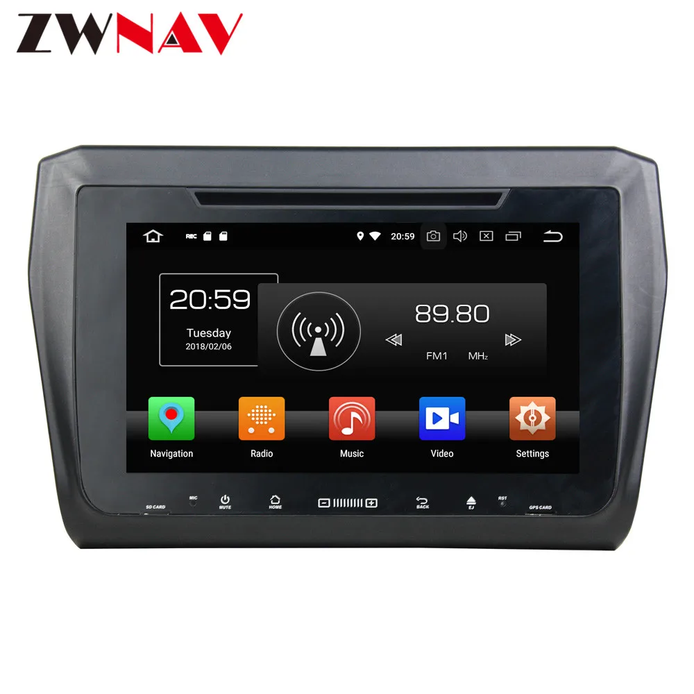 Sale ZWNAV Android 9.0 Car CD DVD Player Car GPS Navigation for KIA Morning Picanto 2016 Quad core Radio Music Video Player 5