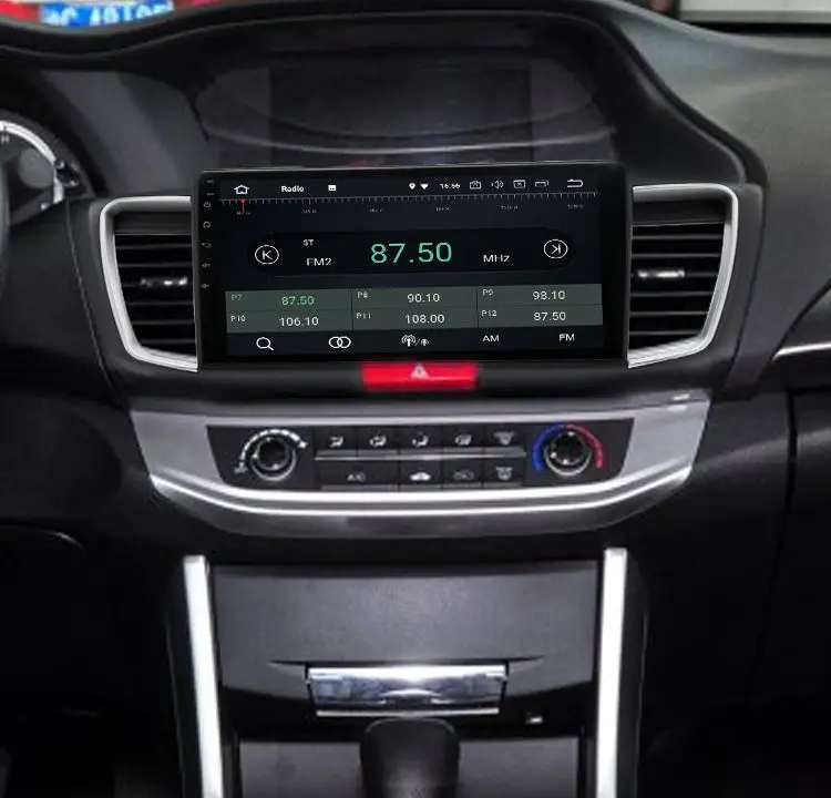 1" Android 8,0 Восьмиядерный автомобильный dvd-плеер gps навигация для Honda Accord- аудио стерео с WiFi gps картой