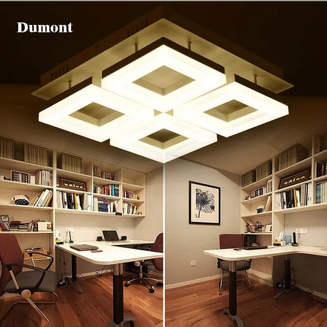 Moderne led wohnzimmer lampe rechteckige atmosphäre romantische ... Moderne led wohnzimmer lampe rechteckige atmosphäre romantische ...