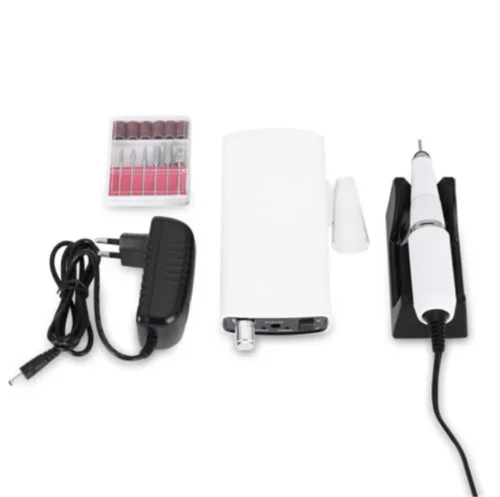 Портативный Перезаряжаемый Электрический шлифовальщик пилка для маникюра