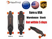 2017 Maxfind Double Motors Samsung Battery Four Wheels Motorized Skateboard Hoverboard Longboard Scooter Boosted Board for Sale