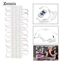 Светодиодный модуль для макияжа LED-подсветка маленького зеркала 60 Светодиодный s Dimmable DIY светодиодный макияж свет Регулятор освещенности с дистанционным управлением косметическое зеркало кухонный модуль
