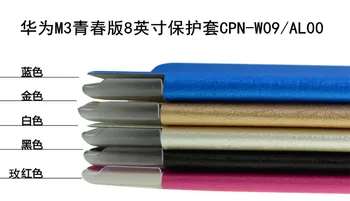 

New High Quality Protective Cover Case For Huawei MediaPad M3 Youth Lite 8 CPN-W09 CPN-AL00 8" Tablet With Free 3 Gifts