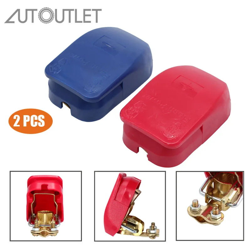 AUTOUTLE пара 12 V Quick Release Батарея зажимы клемм терминал для автомобиля фургон-дом на колесах для ford VW Mazda jetta Toyota