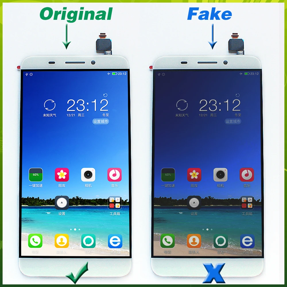 

Fansu IPS LCD Display For Letv LeEco Le One 1 x600 x608 Touch Screen 5.5 inch Digitizer Assembly Free Glass film And Tools