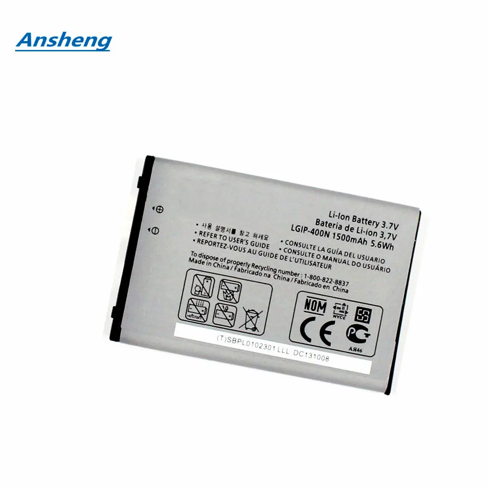 Аккумулятор для LG OPTIMUS M/C/U/V/T/S/1 VM670 LS670 MS690 P500 P509 P503 P520 1500 мАч|Аккумуляторы мобильных