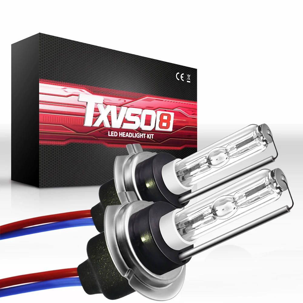 Ксеноновые HID лампы TXVSO8 H7 110 Вт 2 шт. ксеноновые 12 В 55 4300 К 5000 6000 8000 1000 12000 для BMW E87 Golf 5