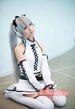 

Vocaloid Miku Snow Miku Uniforms Cosplay Costume Free Shipping