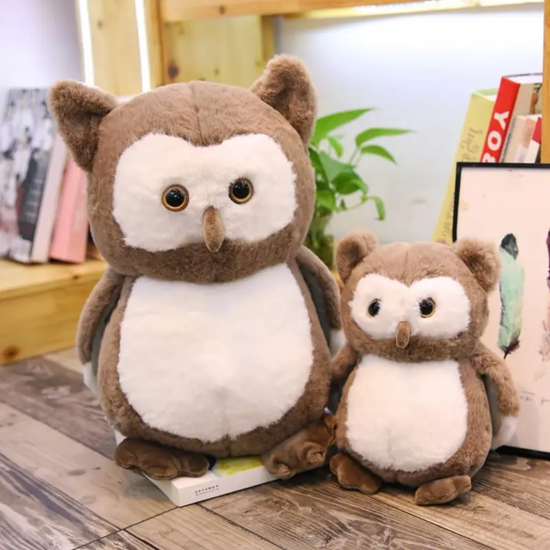 Export Korea Market High Quality Long plush Owl Stuffed Animal