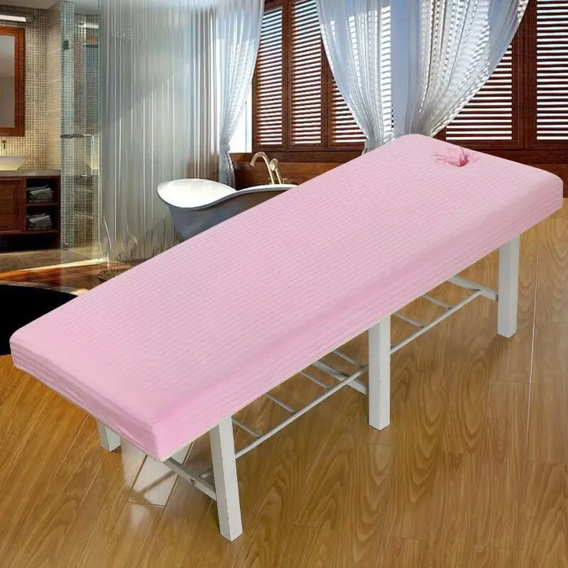 70*190 80*190 cm Beauty salon non slip bed sheet linens cotton spa