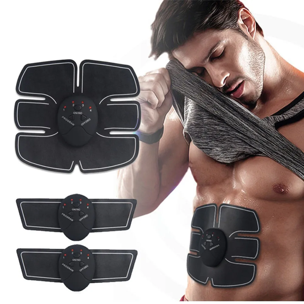 

Fitness Abdominal Muscle Stimulator Gym Equipment For Training Apparatus Home Electric Muscle Trainer Belly Exercises Machine