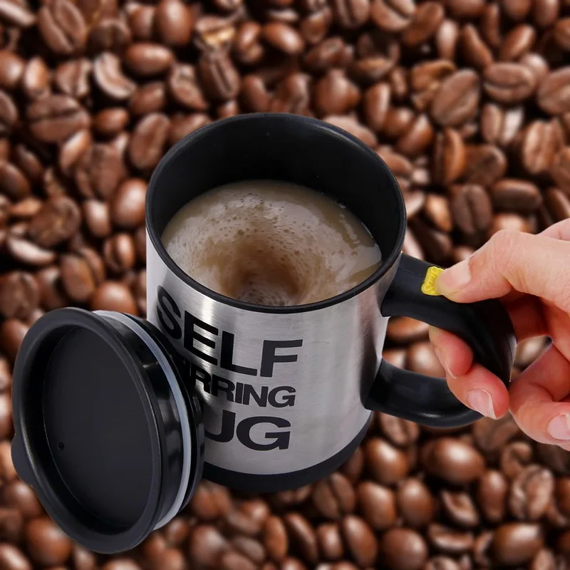 400Ml Automatic Electric Lazy Self Stirring Cup Automatic Coffee Cup Milk Mixing Self Stirring Coffee Cup