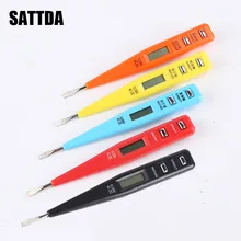 Цифровой дисплей электрический карандаш многофункциональная тестовая ручка напряжения Индуктивная измерительная ручка электрический инструмент Отвертка Инструмент