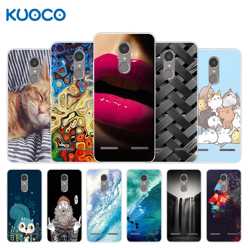 

For Lenovo K6 Power Cover Soft Silicone Fundas for Lenovo K6 Power 5.0'' Sea Waves Design Phone Cases for Lenovo Vibe K6 Fundas