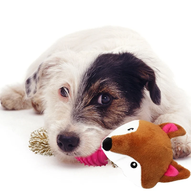 Puppy Pet Toys for Small Dogs Rubber Resistance To Bite Dog Toy Teeth