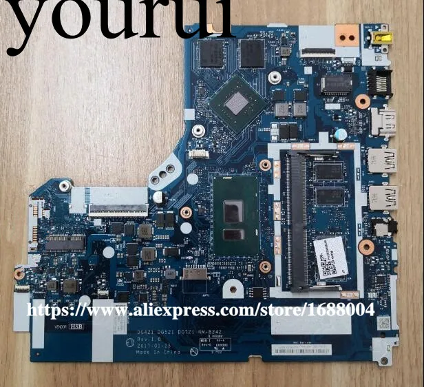 

Mainboard DG421 DG521 DG721 NM-B242 for Lenovo 520-15IKB i3-6006U 2.00 GHz DDR4 Laptop Motherboard 100% WORK PERFECTLY