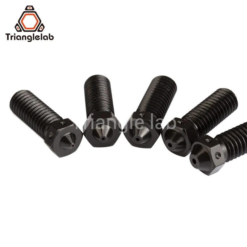 Endurecido Aço Vulcão Bicos para Alta Temperatura Impressão 3d Pei Peek ou Fibra de Carbono Filamento Hotend 1pc - Imagem 4