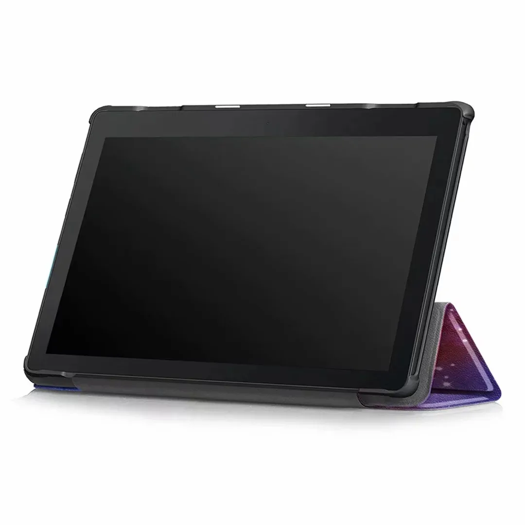 Для Lenovo Tab E10 TB X104F 2019 новый выпуск 10 1 &quotчехол с принтом три сложения Магнитный