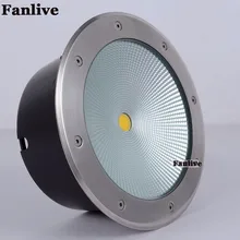 12 шт./лот cob светодиодный подземный прожектор, светильник 30 Вт IP67 AC85-265v, подземный наземный светильник s, уличный садовый светильник RGB теплый/холодный белый