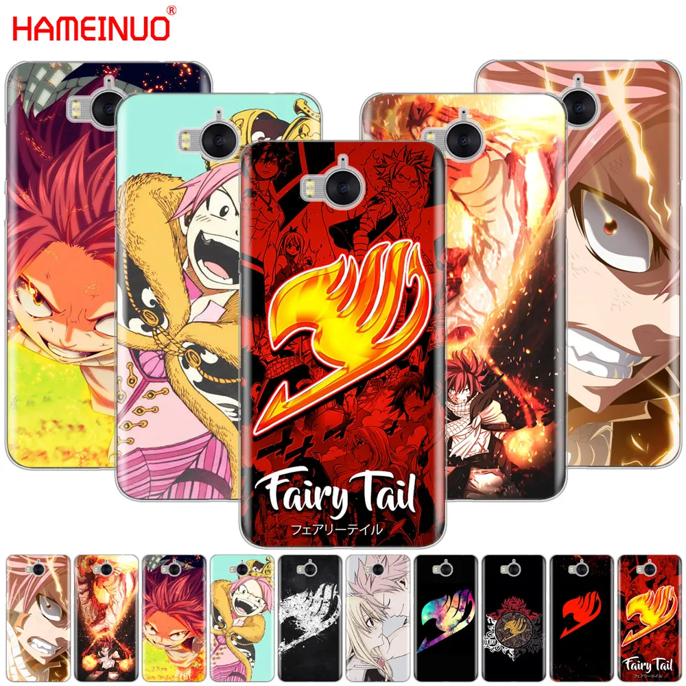 

HAMEINUO Anime Fairy Tail Hot Bloodcell phone Cover Case for huawei honor 3C 4X 4C 5C 5X 6 7 Y3 Y6 Y5 2 II Y560 2017