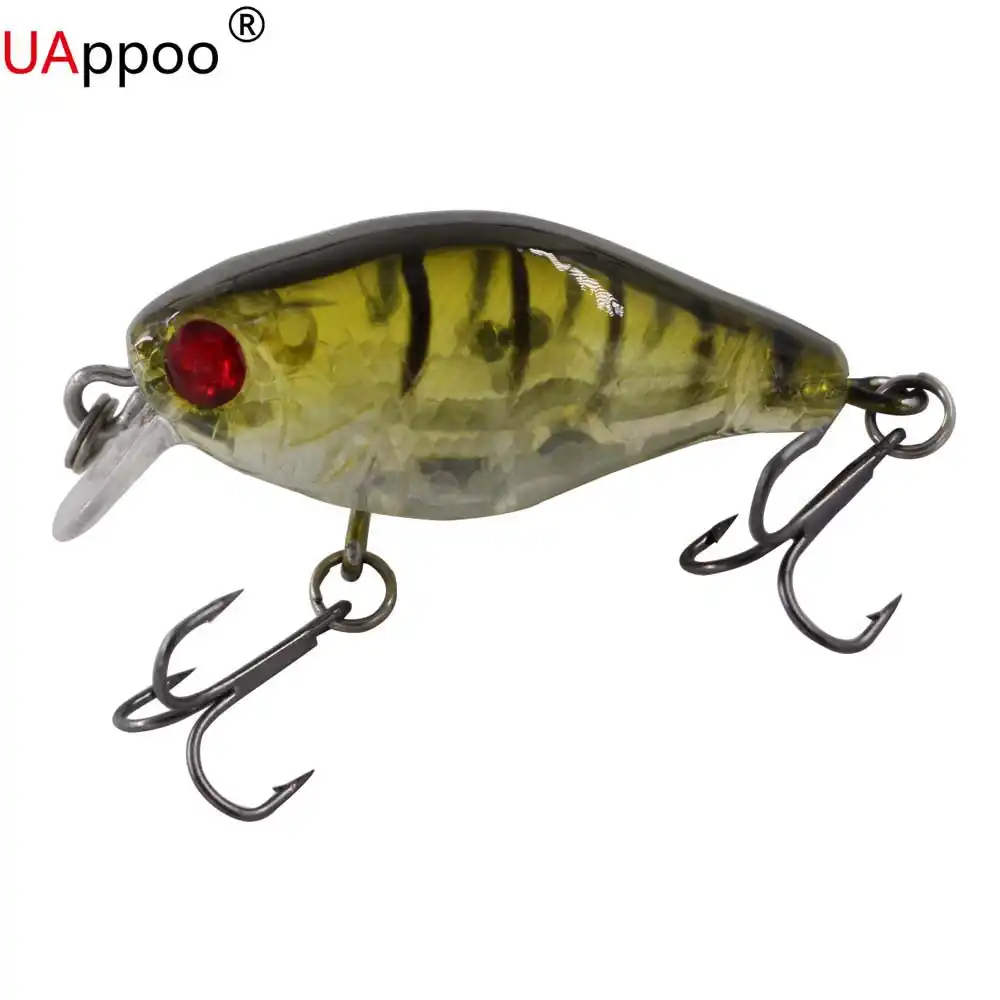 4.5 СМ/4 Г Всех Жирных Crank Рыбалка Crankbait Жесткий Искусственные Приманки Крючки Рыба