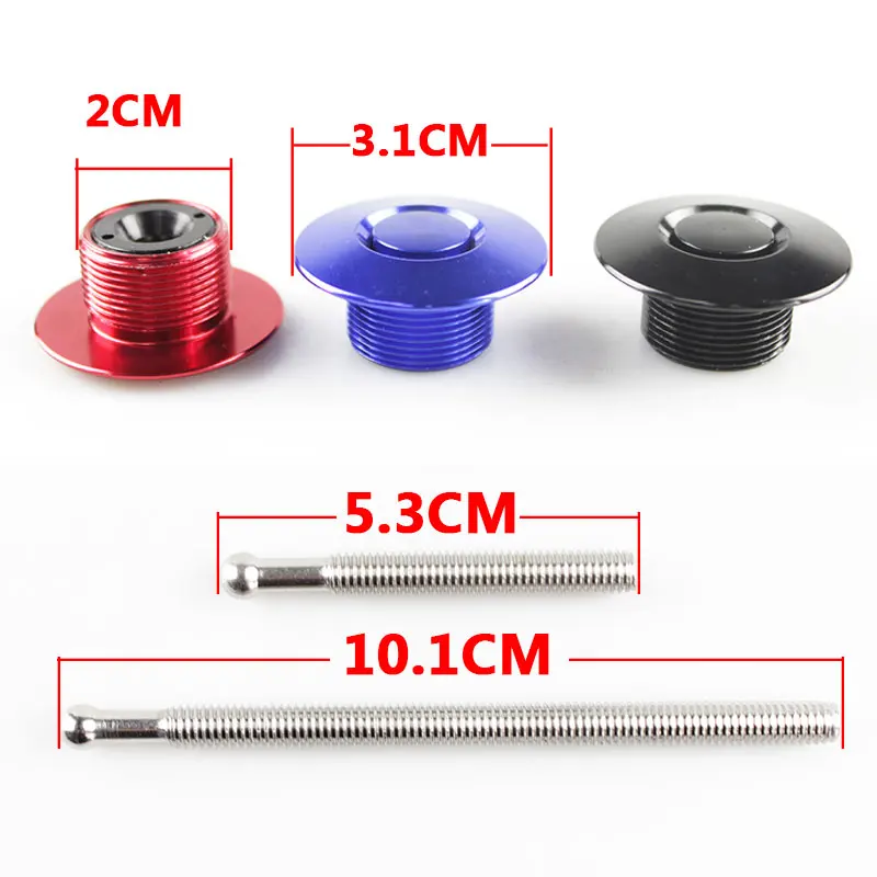 

Universal Black Push Button Billet Hood Pins Lock Clip Kit Car Quick Latch New Engine Bonnets RS3-ENL013