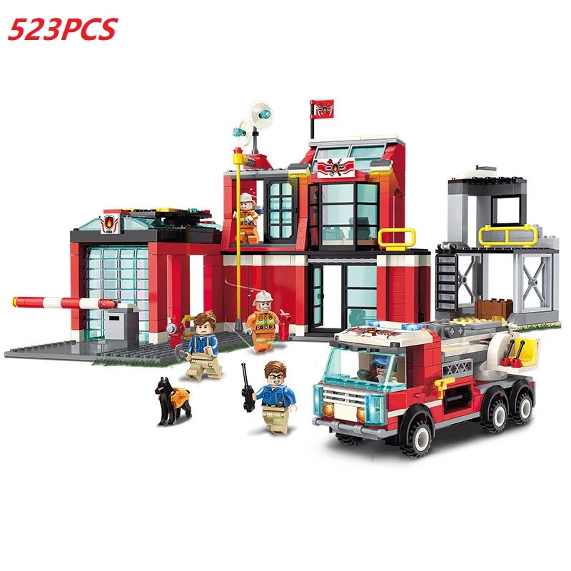 

Assemble Fire Branch Fire Series DIY Building Blocks Educational Toys Gift For Children