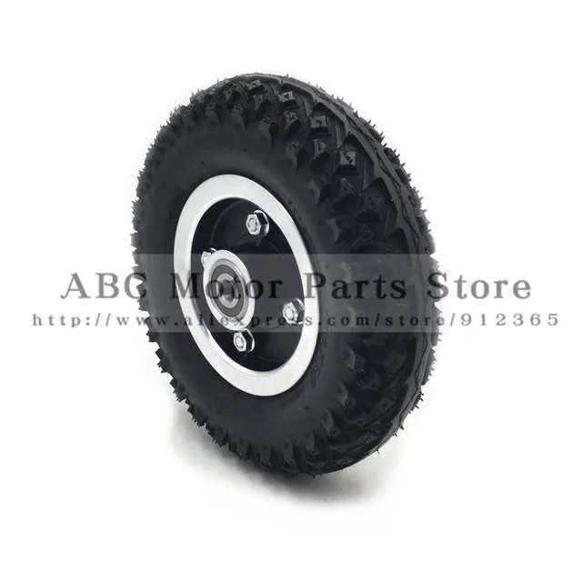 US $5.57 Tire Size 8X2 and Inner Tube 200X50 Full Wheels Off Road Tyre for Electric Scooter Wheel Chair Tru