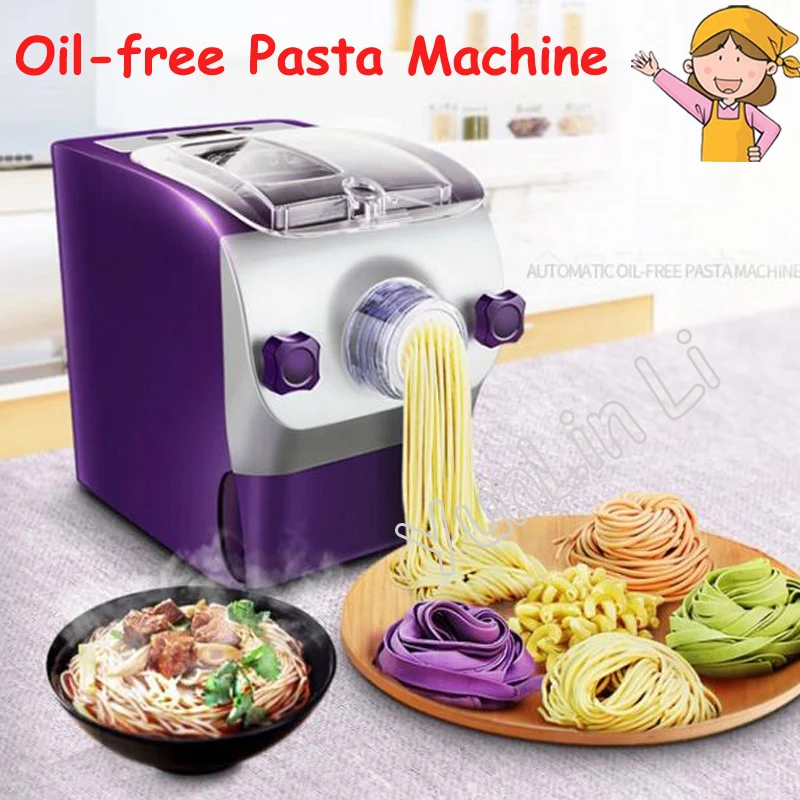 HomGarden Electric Pasta Maker Automatic Noodle Makers Multi-functional Noodle Making Machine with 8 Shaping Molds 