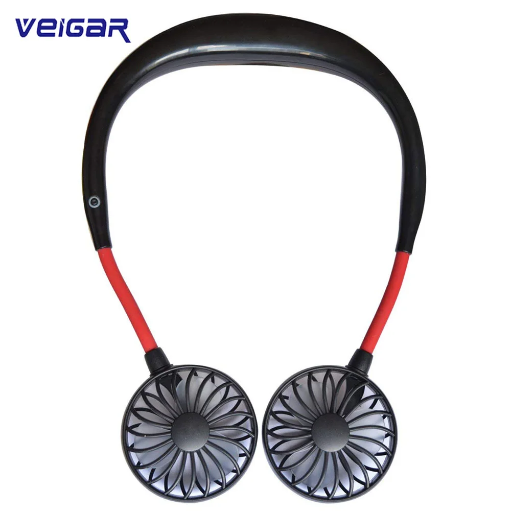 Color : 01 Air Cooler Outdoor Hanging Waist Fan USB Small Fan Portable Mini Large Wind Large Lithium Battery Personal Fans