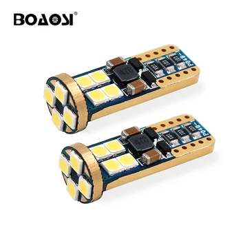 

BOAOSI 2x T10 168 194 W5W LED For 3030 CREE Chip Replacement Bulbs Car License Plate Parking Lights Car Light Source 12V/24V