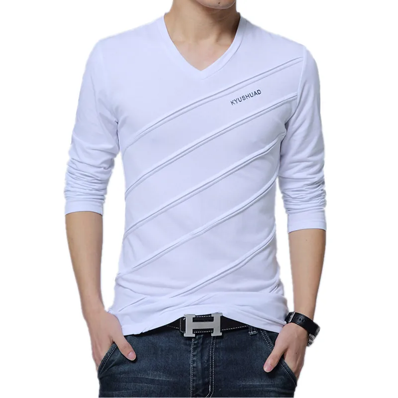 

New Style Brand Design Men's Long Sleeve T-Shirt Summer Fashion Long-Sleeved t-shirts Man Tees Male Slim Fit Casual Tops