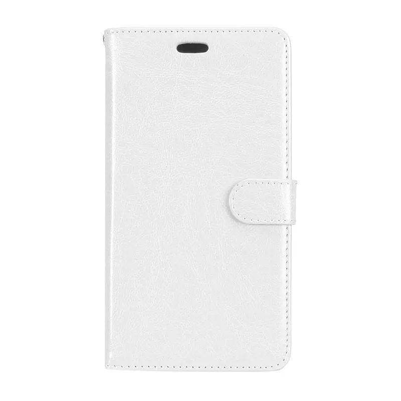 Alcatel Idol 4 6055 K чехол Alcatel Idol4 Чехол кошелек чехол для телефона из искусственной кожи для Alcatel Idol 4 6055 K 6055B флип защитный чехол - Цвет: White