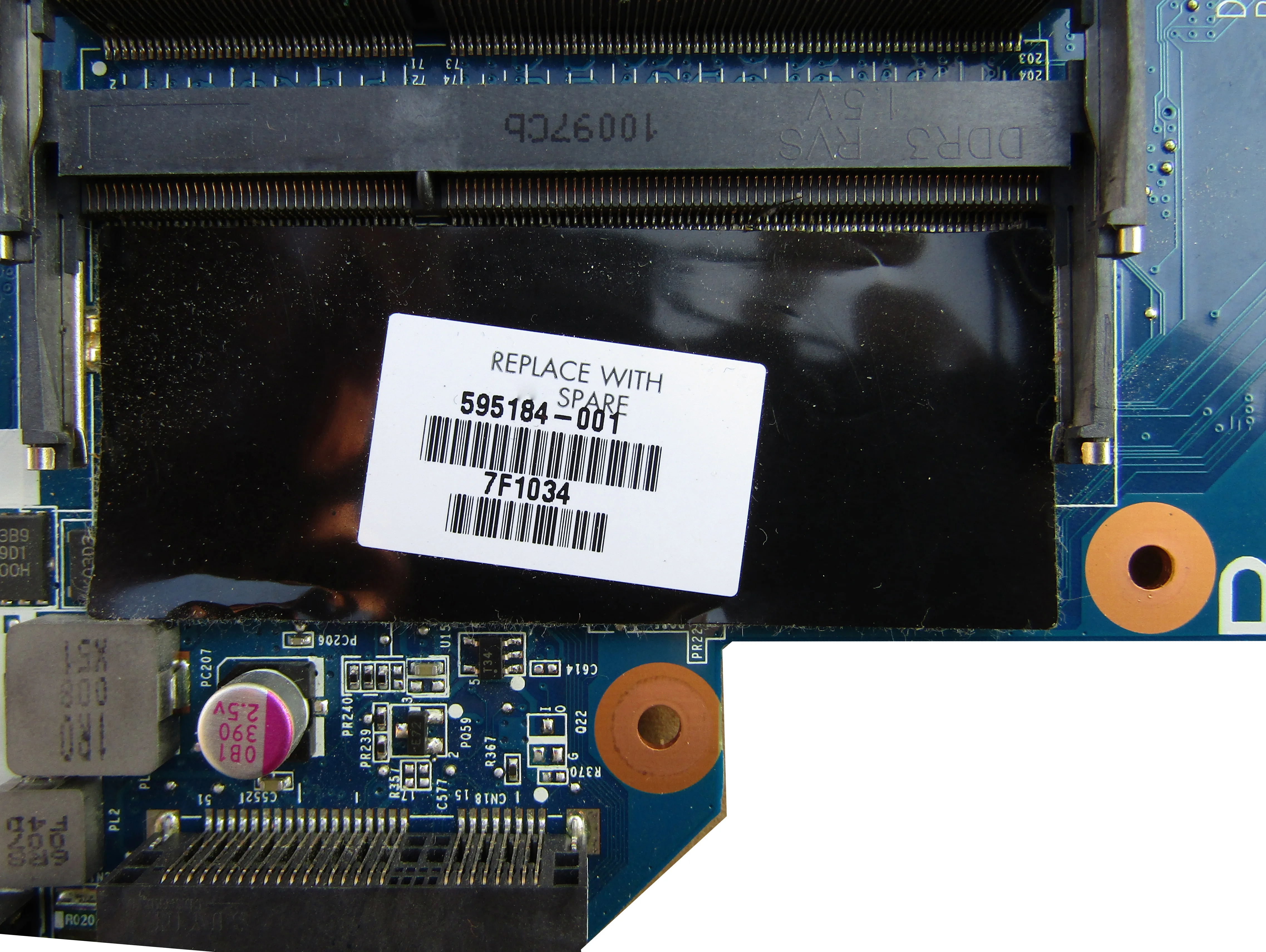 Материнская плата для HP Pavilion CQ42 CQ62 G42 G62 HM55 DDR3 Встроенная ноутбука 595184 001 полностью