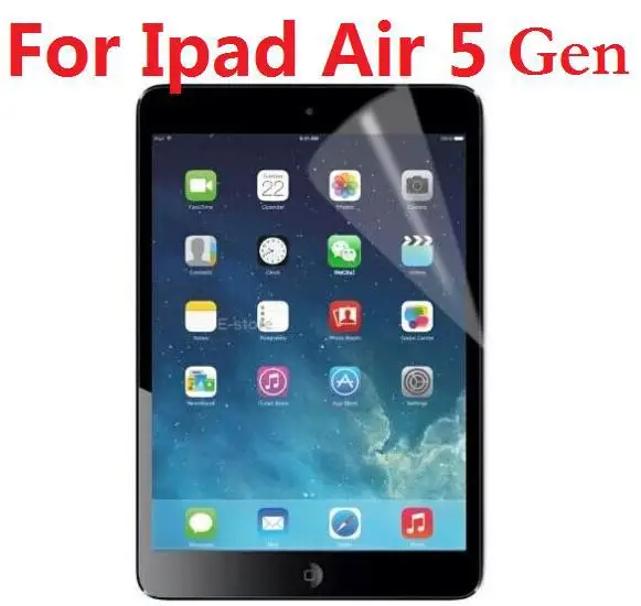 

High Clear Full Body Front Screen Protector For Ipad Air 1st Gen 2nd Gen 5/6 + Retail Package