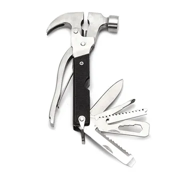 

DANIU New Multi-function Hammer Opener Screwdriver Plier Outdoor Camping Travel Hand Tool Sets Stainless Steel