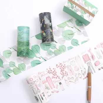 

Autumn Field Washi Tape DIY Crafts Wrapping People Adhesive Stickers Scrapbooking Gift Tapes