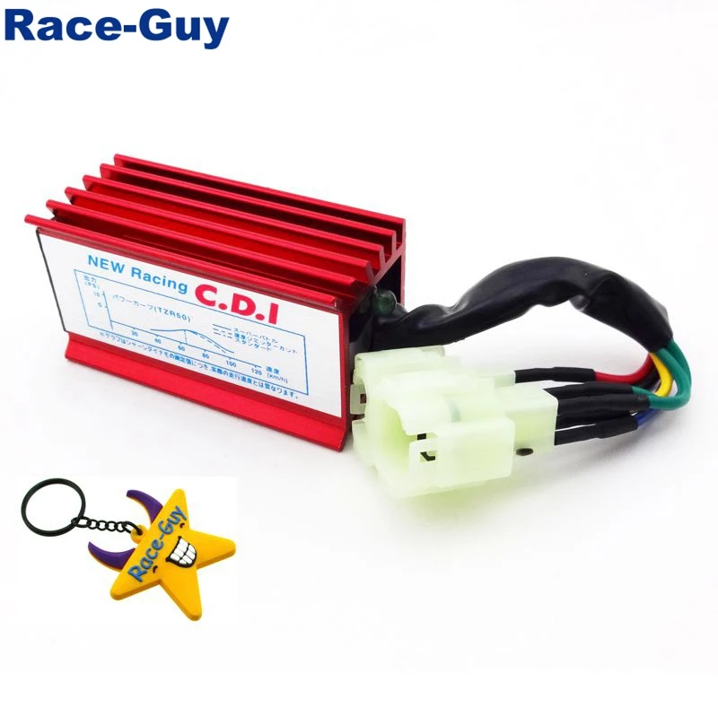 

Racing 6 Pin AC Ignition CDI Box For GY6 50cc 90cc 110cc 125cc 150cc Engine Chinese Moped ATV Scooter Quad Buggy 4 Wheeler